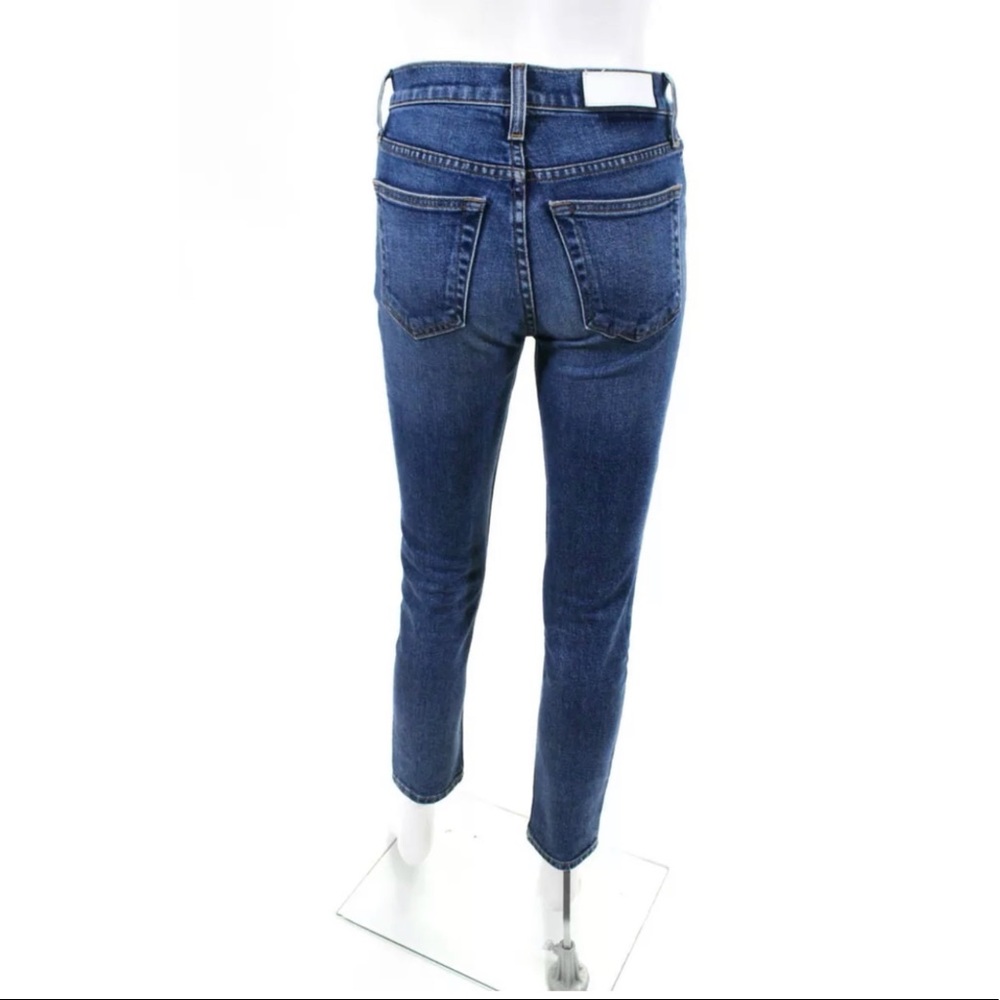 RE/DONE ORIGINALS HIGH RISE ANKLE CROP - Picture 5 of 5
